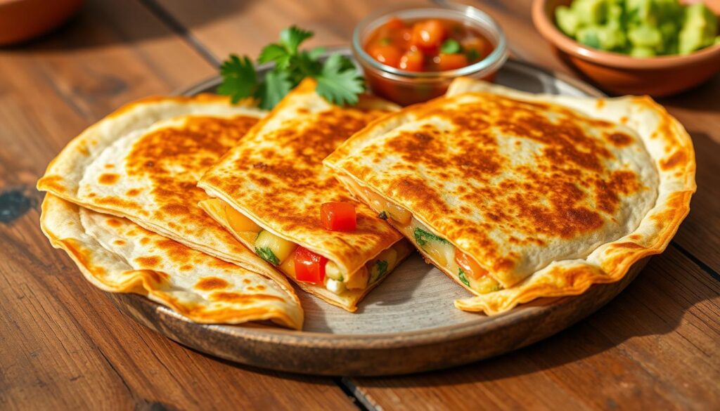 crispy quesadillas