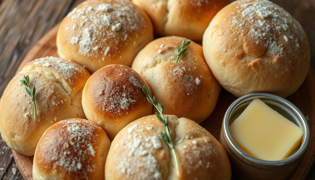 sourdough dinner rolls