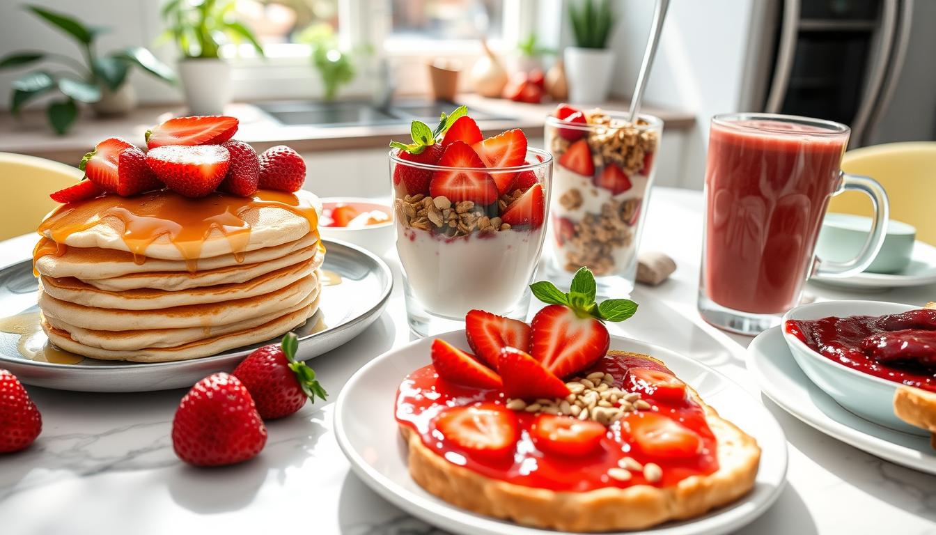 strawberry breakfast recipes