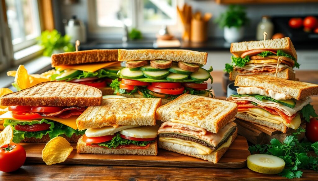 Quick Lunch Meals Sandwich Options