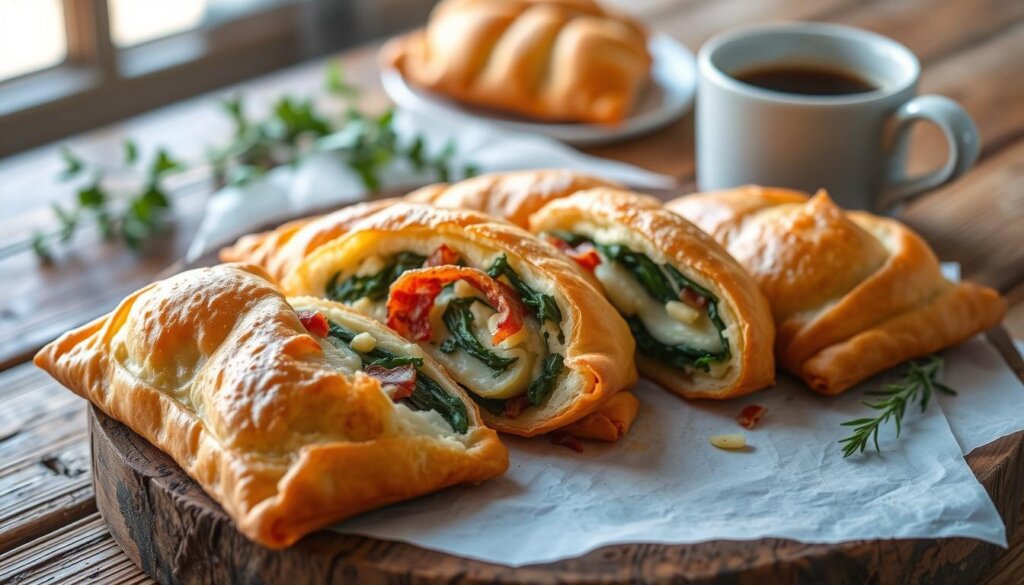 savory breakfast puffs