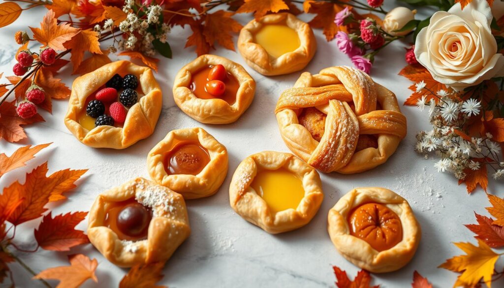 seasonal puff pastry breakfast